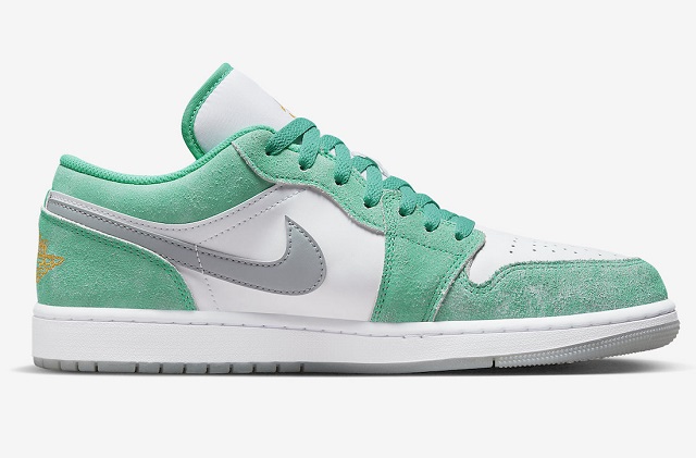 Air Jordan Retro 1 Grade AAA Low New Emerald - Click Image to Close